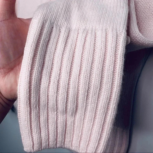 Brooks Brothers Red Fleece Pink Wool Blend Sweater Size Medium - Picture 6 of 8